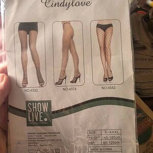 Cindylove Fishnet Tights S-XXXL